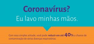 Campanha Lavo minhas mãos